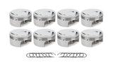 RACE TEC PISTONS 1000314 BBC Dome Piston Set 4.600 Bore +7.3cc