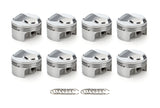 RACE TEC PISTONS 1000325 BBC Dome Piston Set 4.310 Bore +45cc