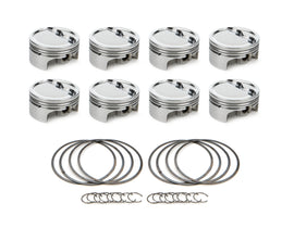 RACE TEC PISTONS 1000383 SBF Dished Piston Set 4.040 Bore -16.5cc