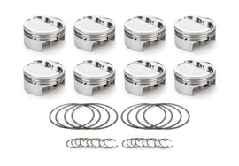 RACE TEC PISTONS 1000385 SBF Dished Piston Set 4.125 Bore -19.7cc