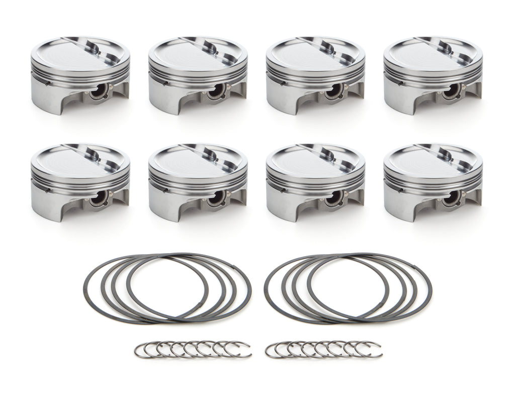 RACE TEC PISTONS 1000393 SBF Dished Piston Set 4.125 Bore -23.8cc