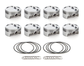 RACE TEC PISTONS 1000393 SBF Dished Piston Set 4.125 Bore -23.8cc
