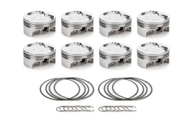 RACE TEC PISTONS 1000410 SBF Dish Piston Set w/TW 4.030 Bore -20cc