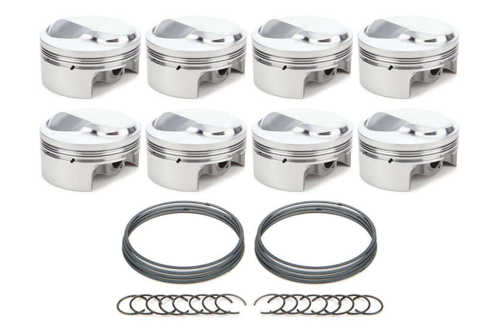 RACE TEC PISTONS 1000683 BBC Dome Piston Set 4.600 Bore +28.7cc