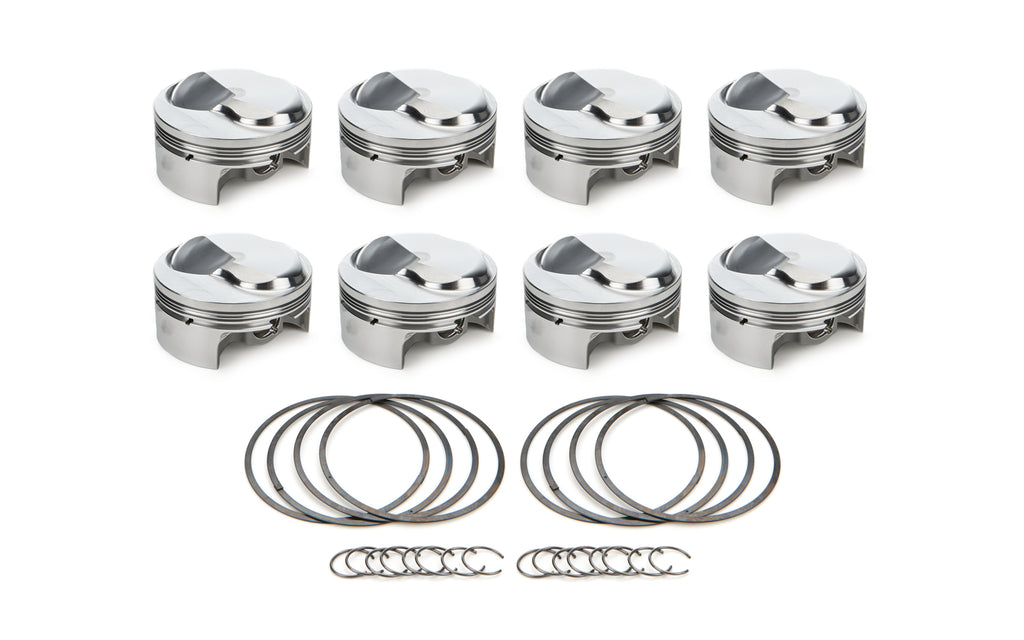 RACE TEC PISTONS 1000690 BBC Dome Piston Set 4.500 Bore +32.7cc
