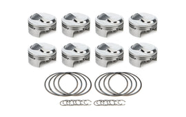 RACE TEC PISTONS 1000690 BBC Dome Piston Set 4.500 Bore +32.7cc