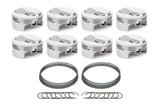 RACE TEC PISTONS 1000693 BBC Dome Piston Set 4.600 Bore +28.7cc