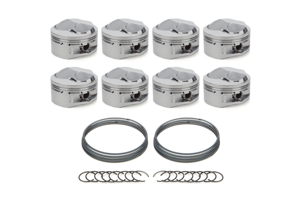 RACE TEC PISTONS 1001293 BBC Dome Piston Set 4.500 Bore +40.1cc