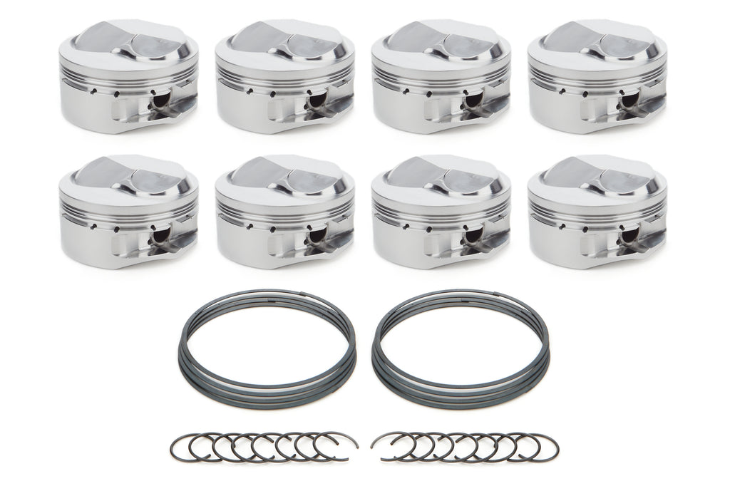 RACE TEC PISTONS 1001296 BBC Dome Piston Set 4.600 Bore +36.6cc