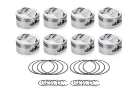 RACE TEC PISTONS 1001330 SBF Dome Piston Set 4.030 Bore +12cc