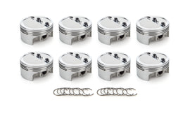 RACE TEC PISTONS 1001604 SBC Dished Piston Set 4.040 Bore -  12.7cc