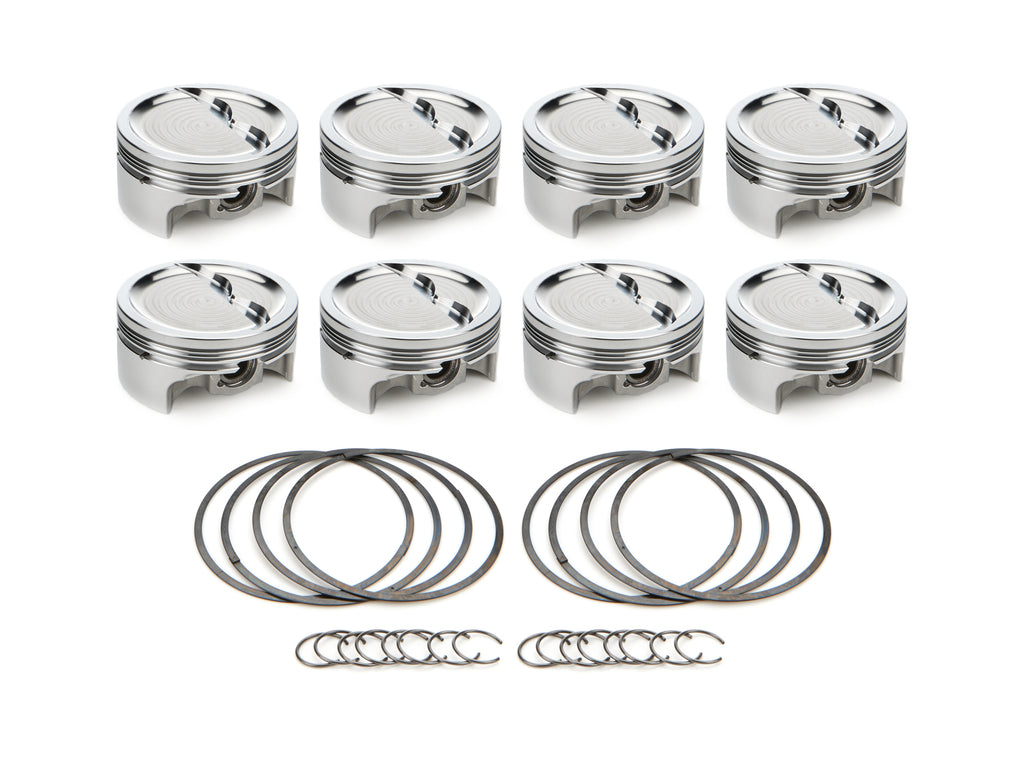RACE TEC PISTONS 1001651 SBC Dished Piston Set 4.125 Bore -  22.5cc