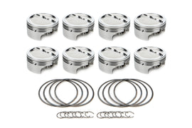 RACE TEC PISTONS 1001655 SBC Dished Piston Set 4.155 Bore -  23.9cc