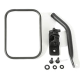RUGGED RIDGE 11025.18 Quick Release Mirror Tex tured Black Rectangular