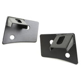 RUGGED RIDGE 11027.04 Light Mount Bracket Kit Windshield Textured Blk