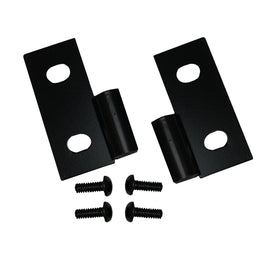 RUGGED RIDGE 11202.03 Lower Door Hinge Bracket s  Black 76-06 Jeep CJ