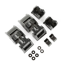 Load image into Gallery viewer, RUGGED RIDGE 11210.17 Hood Catches Textured Bl ack 07-18 Jeep Wrangler