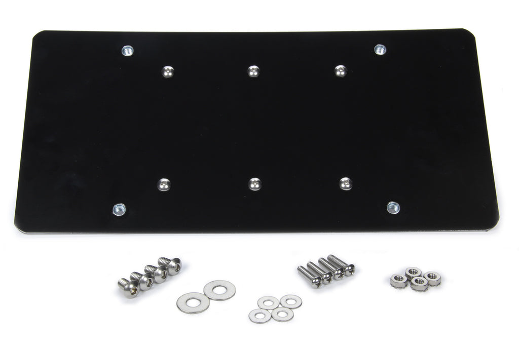 RUGGED RIDGE 11238.07 License Plate Mounting B racket for Hawse Fairlea