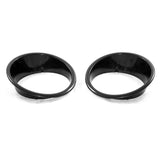 RUGGED RIDGE 12419.25 Headlight Bezels  Black 07-18 Jeep Wrangler JK