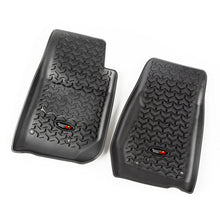 Load image into Gallery viewer, RUGGED RIDGE 12920.03 Floor Liners Front Black 14-18 Jeep Wrangler