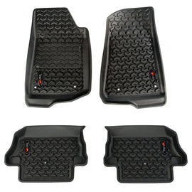 RUGGED RIDGE 12987.43 Front & Rear Floor Liner 18-   Jeep Wrangler JL