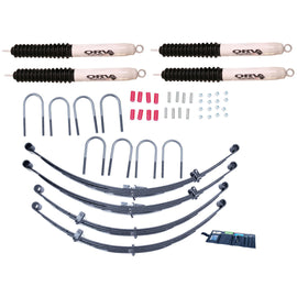 RUGGED RIDGE 18415.14 Suspension Lift Kit  4 I nch  Shocks; 55-75 Jeep