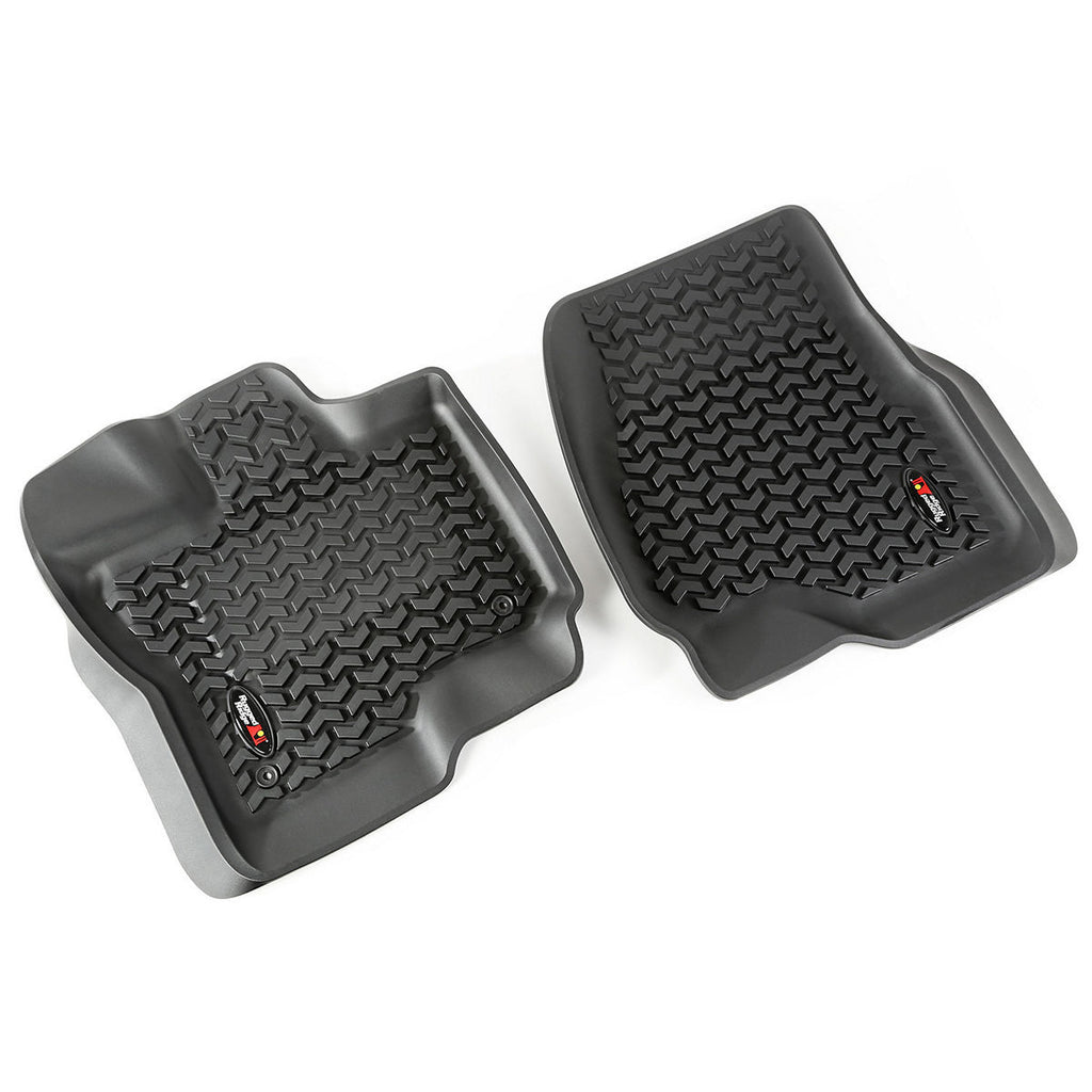 RUGGED RIDGE 82902.33 Floor Liners Front Black 15-18 Ford F-150