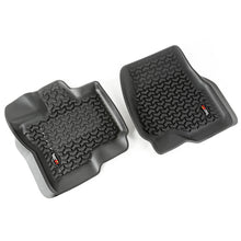 Load image into Gallery viewer, RUGGED RIDGE 82902.33 Floor Liners Front Black 15-18 Ford F-150