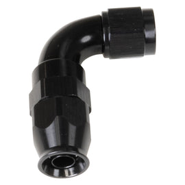 RUSSELL 550513 Russell 550513 6AN 90-Degree Pro PTFE Hose End Fitting - Black Anodized Aluminum