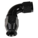 RUSSELL 550613 Russell 550613 10AN 90-Degree Pro PTFE Hose End Fitting, Black Anodized Aluminum