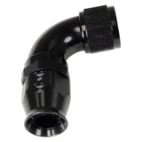 RUSSELL 550663 Russell 550663 12AN 90-Degree Pro PTFE Hose End Fitting - Black Anodized Aluminum