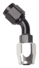 Load image into Gallery viewer, RUSSELL 610085 Russell #4 45 Degree Full Flow Hose End Fitting - Black Anodized Aluminum