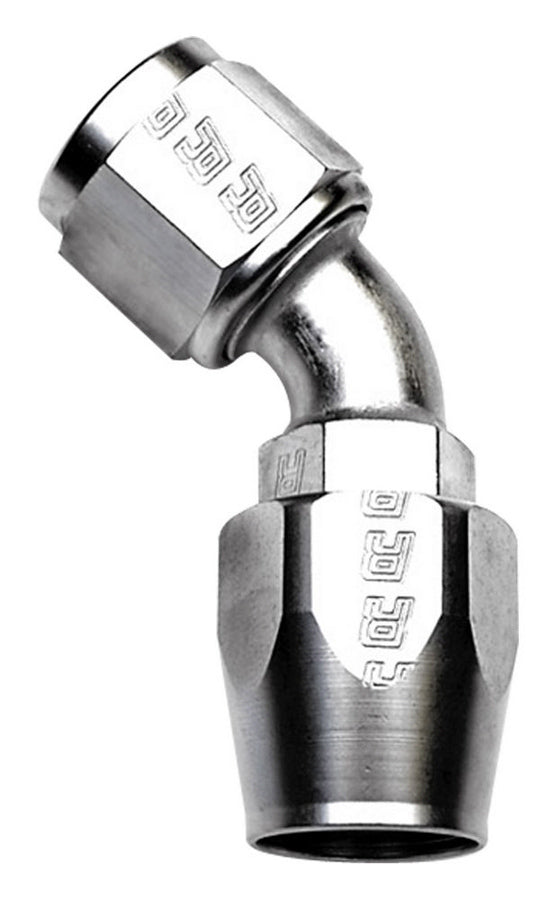 RUSSELL 610101 Endura Hose Fitting - #8 45 Degree