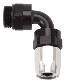 RUSSELL 612463 #6 90 Deg Swivel Hose End to #6 Port Black