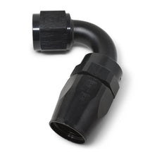 Load image into Gallery viewer, RUSSELL 613405 Russell 613405 ProClassic 6AN Swivel Hose End Fitting with 120-Degree Bend, Black Anodized Aluminum