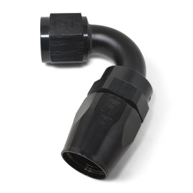 RUSSELL 613425 Russell 613425 ProClassic 10AN 120-Degree Swivel Hose End Fitting, Black Anodized Aluminum