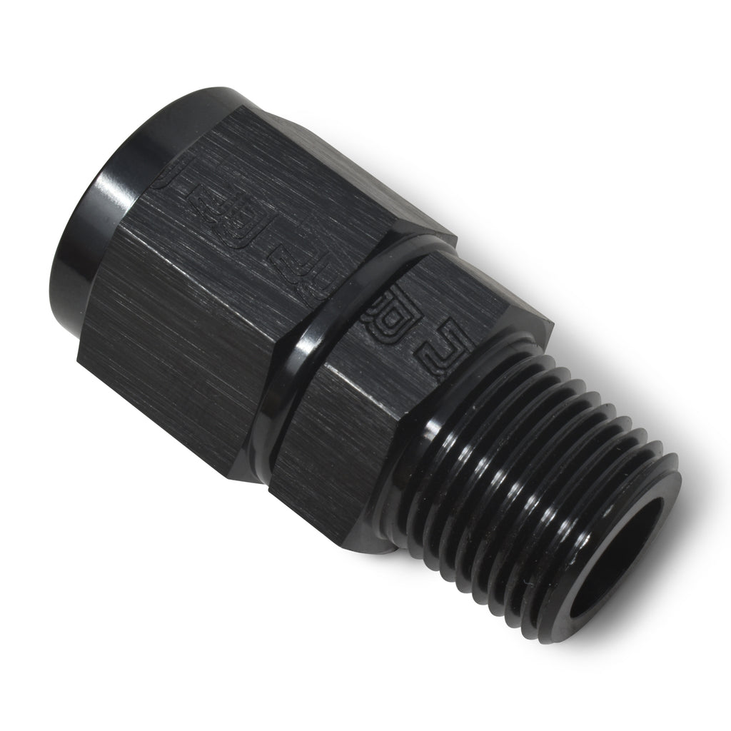 RUSSELL 614217 Russell 614217 8AN Female Swivel to 3/8 inch NPT Male Aluminum Adapter Fitting