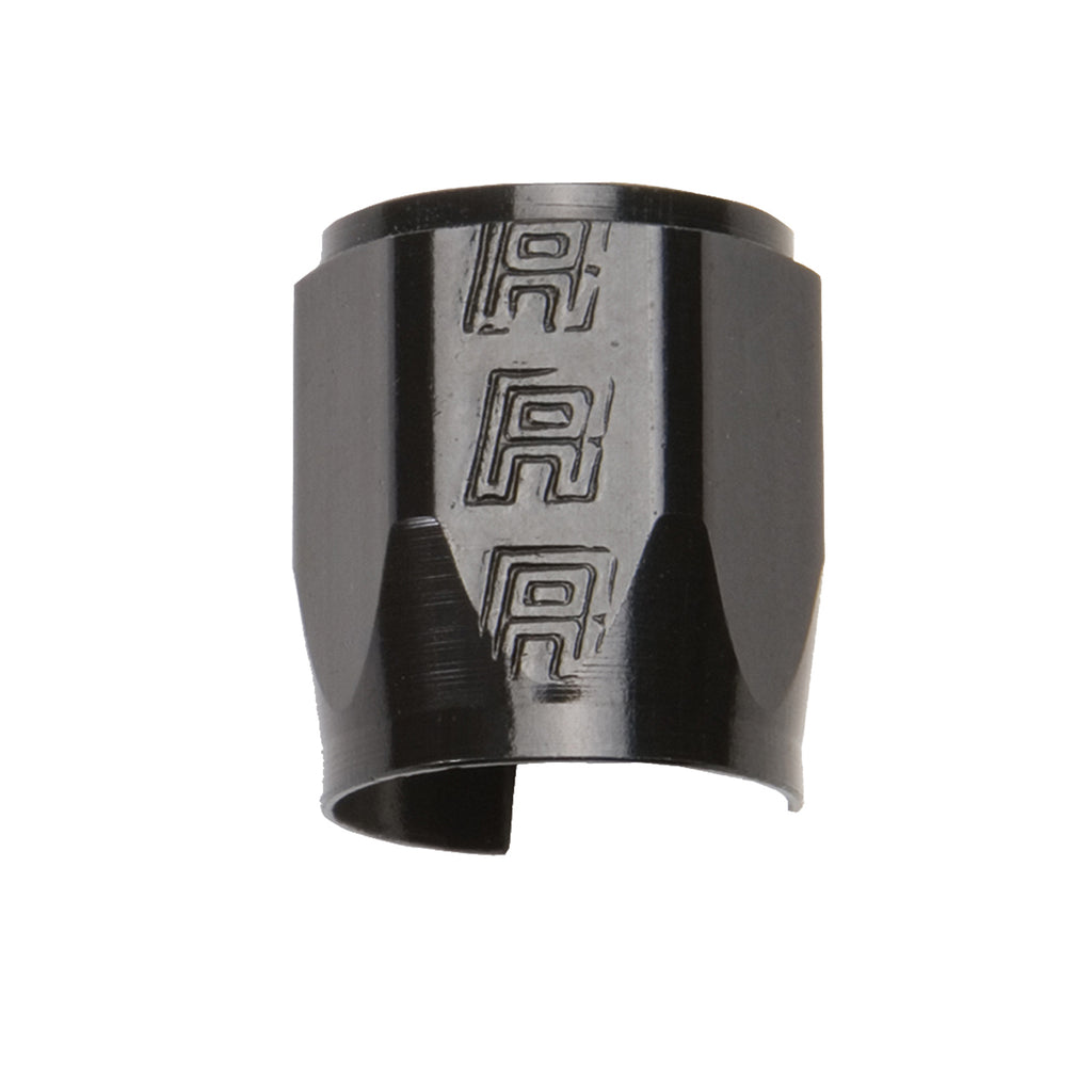 RUSSELL 620273 Russell 620273 Black Anodized 8AN Tube Seal Worm Gear Hose Clamp
