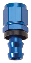 Load image into Gallery viewer, RUSSELL 624000 Russell Twist-Lok Hose End Fitting #4 AN - Straight Aluminum Blue Anodized