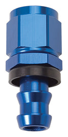 RUSSELL 624000 Russell Twist-Lok Hose End Fitting #4 AN - Straight Aluminum Blue Anodized