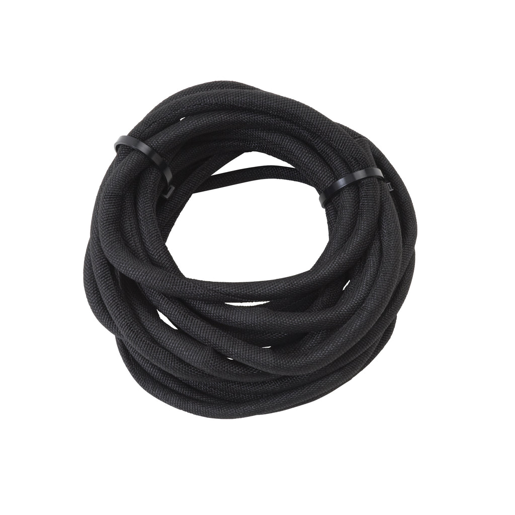 RUSSELL 629090 Russell 629090 5/16-inch Wrap-It Hose and Wire Sleeve, 10 Feet, Black