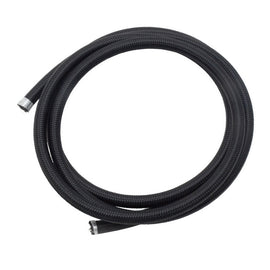RUSSELL 632075 Russell ProClassic II 632075 6 AN Black Braided Nylon and Rubber Hose, 10 ft