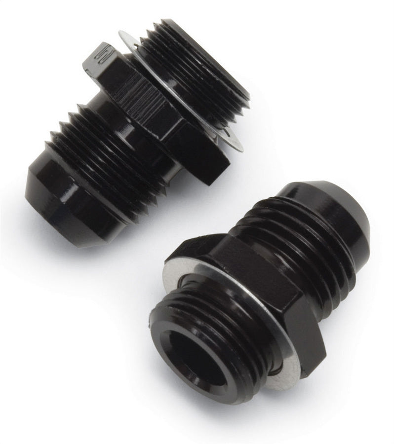 RUSSELL 640203 P/C #6 to 9/16-24 Holley Carb Ftgs (2pk)