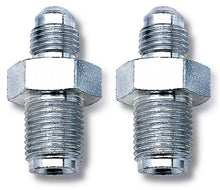 Load image into Gallery viewer, RUSSELL 640311 Russell 640311 7/16 inch x 24 4AN Male Fitting - Steel, Nickel Plated - Pair