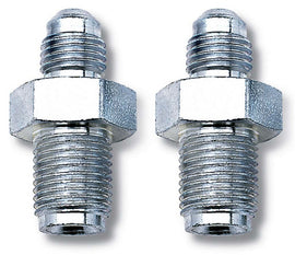 RUSSELL 640311 Russell 640311 7/16 inch x 24 4AN Male Fitting - Steel, Nickel Plated - Pair
