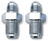 RUSSELL 640311 Russell 640311 7/16 inch x 24 4AN Male Fitting - Steel, Nickel Plated - Pair
