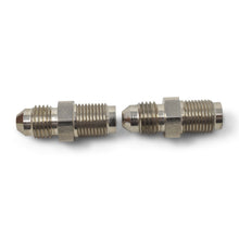 Load image into Gallery viewer, RUSSELL 640321 Russell 640321 7/16 Inch x 20 4AN Brake Male Fitting - Steel Nickel Plated Adapter Pair