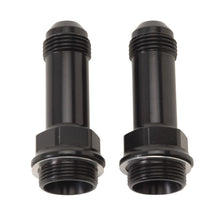 Load image into Gallery viewer, RUSSELL 640373 Russell 640373 Carburetor Inlet Fitting - 8 AN Male to 7/8-20 in Male, Black Anodized Aluminum