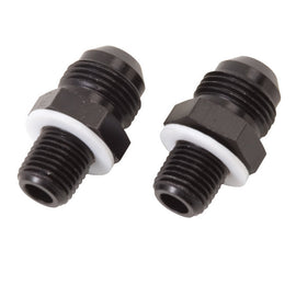 RUSSELL 640530 8an Trans Fittings (2pk) GM TH350/TH400/700R4