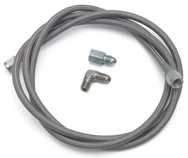 RUSSELL 640720 Russell 640720 Fitting Kit for Fuel & Oil with 6 ft Braided PTFE Hose Assembly, 4 AN Female to 4 AN Female Fittings